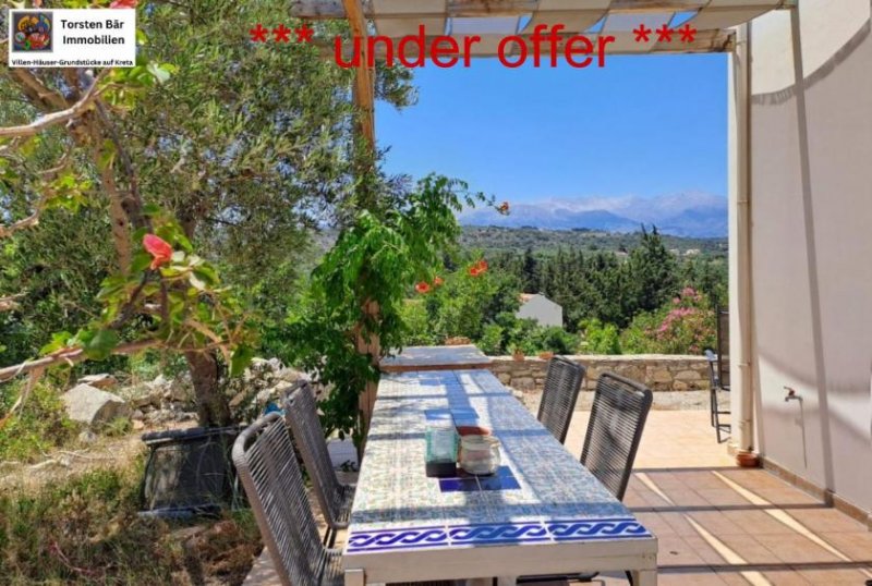 Gavalochori Kreta, Gavalochori - geräumige Gartenvilla m. Bergblick Haus kaufen